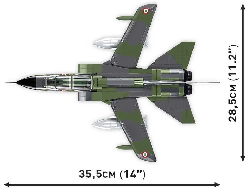 COBI Panavia Tornado IDS lėktuvo konstruktorius 1:48, 483 detalės