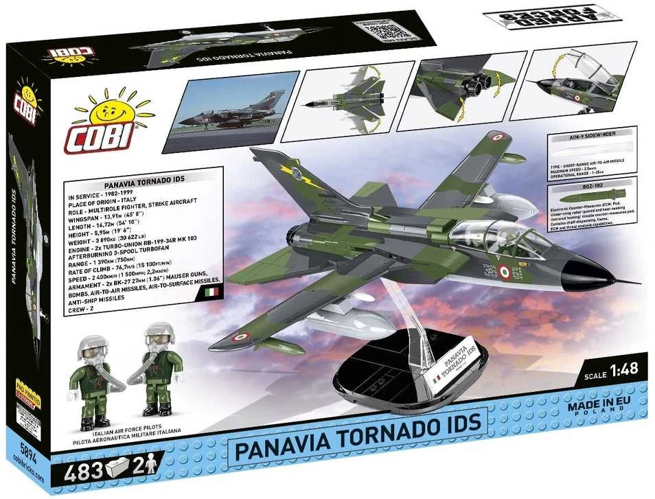 COBI Panavia Tornado IDS lėktuvo konstruktorius 1:48, 483 detalės