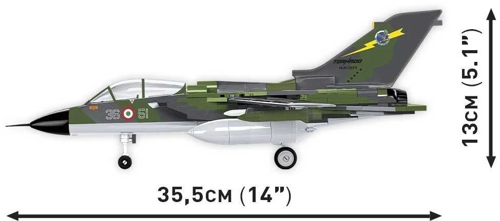 COBI Panavia Tornado IDS lėktuvo konstruktorius 1:48, 483 detalės