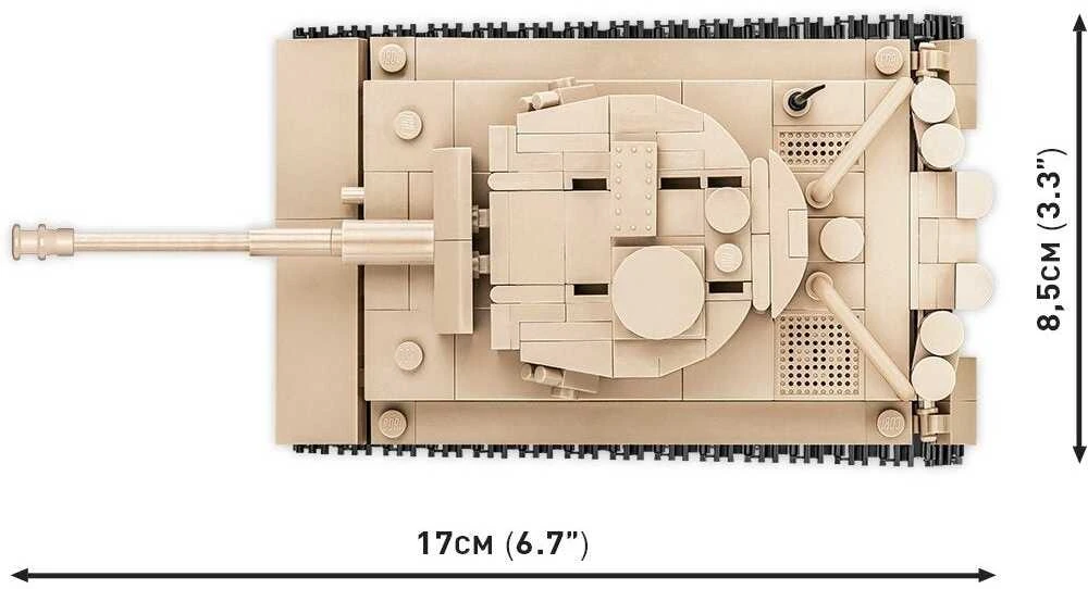 COBI - Konstruktorius PzKpfw VI Tiger 131, 1/48, 2710