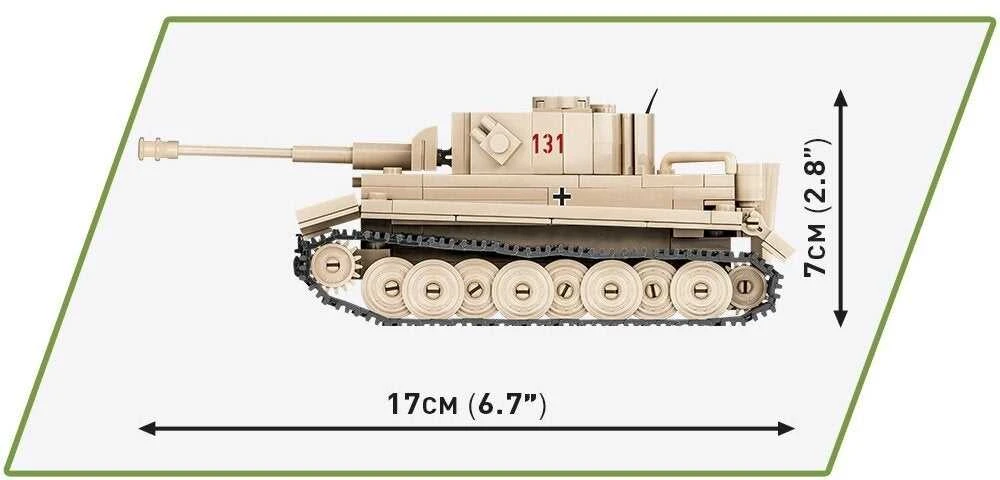 COBI - Konstruktorius PzKpfw VI Tiger 131, 1/48, 2710