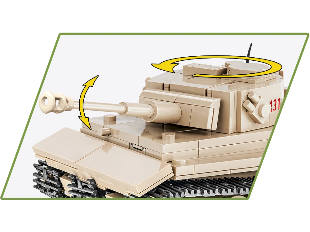 COBI - Konstruktorius PzKpfw VI Tiger 131, 1/48, 2710