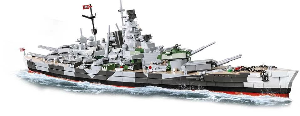 COBI Tirpitz karo laivas konstruktorius 1:300, 2810 detalių