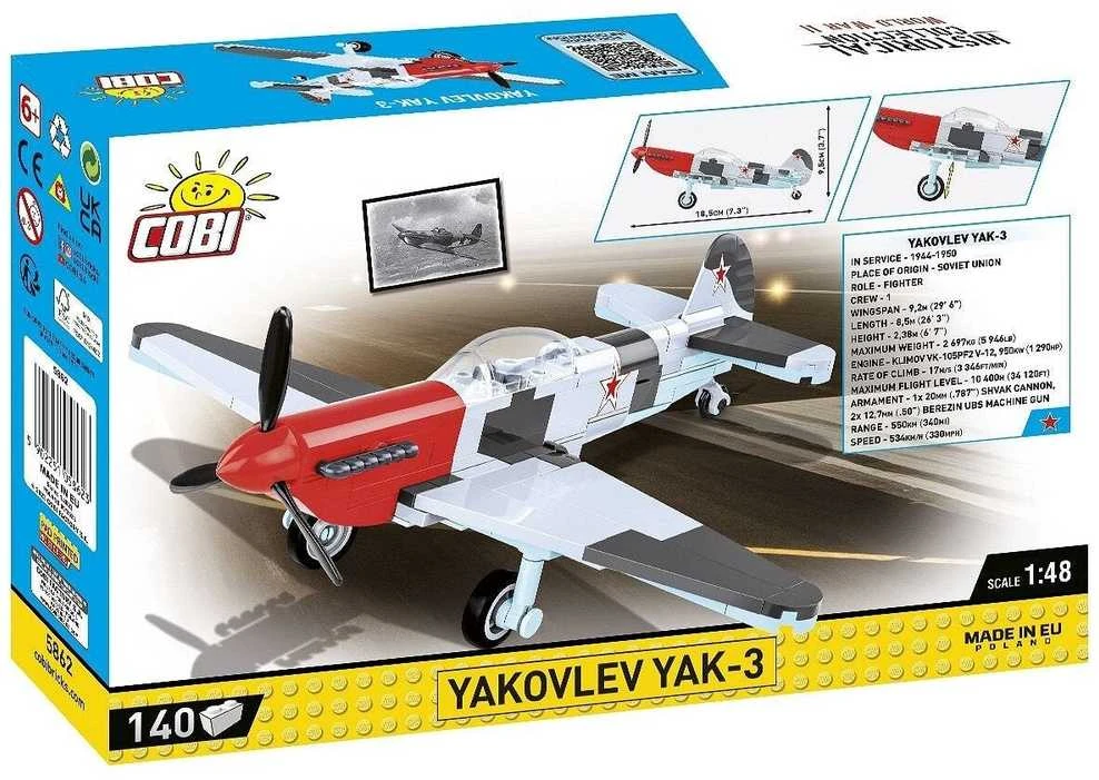 COBI - Konstruktorius Yakovlev Yak-3, 1/48, 5862