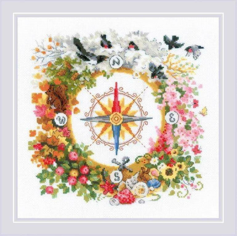 Compass siuvinėjimo rinkinys iš RIOLIS Nr.: 1881