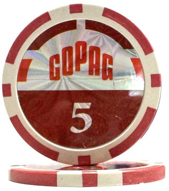 Cartamundi Pokerio Rinkinys - Copag 300 Žetonų 11.5g su 2 Kaladėmis Tamsiame Aliuminio Korpuse