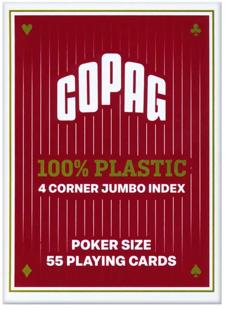 Cartamundi Pokerio Rinkinys - Copag 300 Žetonų 11.5g su 2 Kaladėmis Tamsiame Aliuminio Korpuse