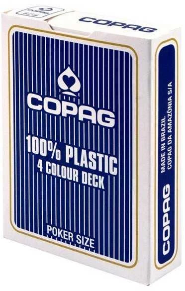 Copag 4 Colour pokerio kortos (Raudonos)