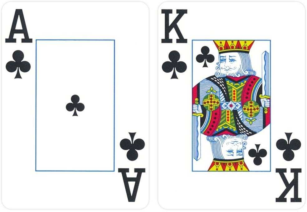 Copag Wsop Jumbo Index Double Plastic Žaidimo Kortos
