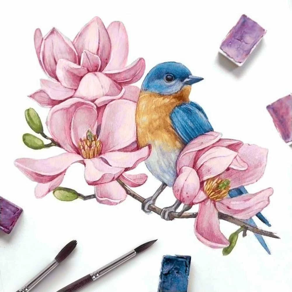 Crafting Spark Bird 40х40 Deimantinio Paveikslo komplektas Cs2713