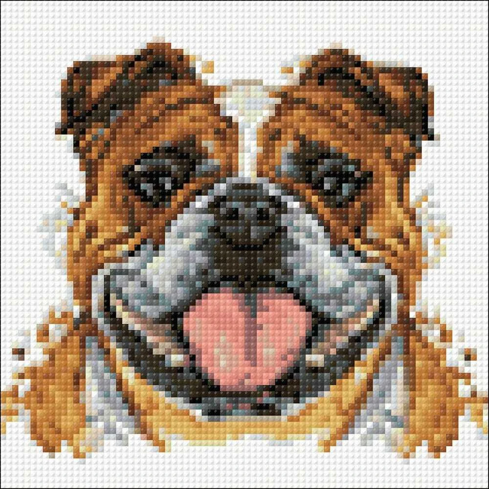 Crafting Spark Bulldog 20х20 Deimantinio Paveikslo komplektas Cs2718