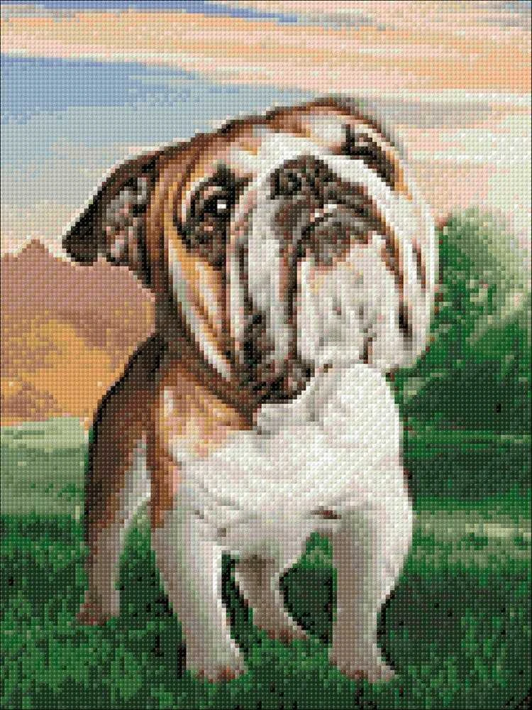 Crafting Spark Dreaming Dog Deimantinio Paveikslo komplektas CS2537