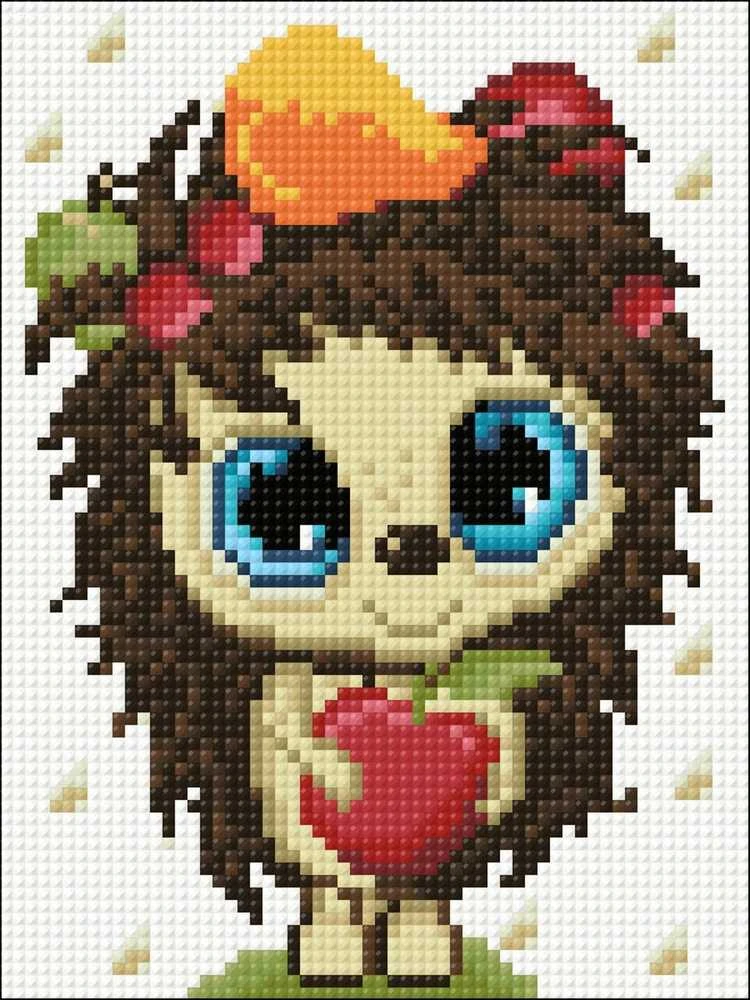 Crafting Spark Hedgehog 15х20 Deimantinio Paveikslo komplektas Cs2704