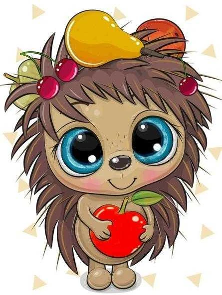 Crafting Spark Hedgehog 15х20 Deimantinio Paveikslo komplektas Cs2704