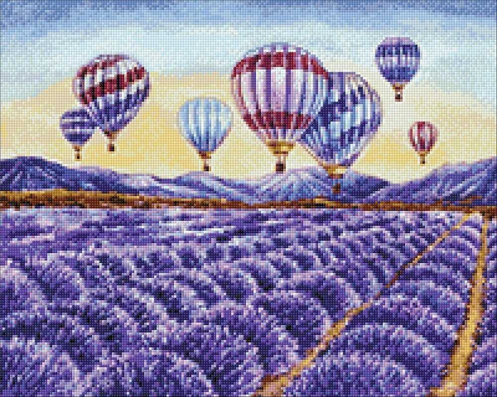 Crafting Spark Lavender Daylight 50х40 Deimantinio Paveikslo komplektas Cs2586