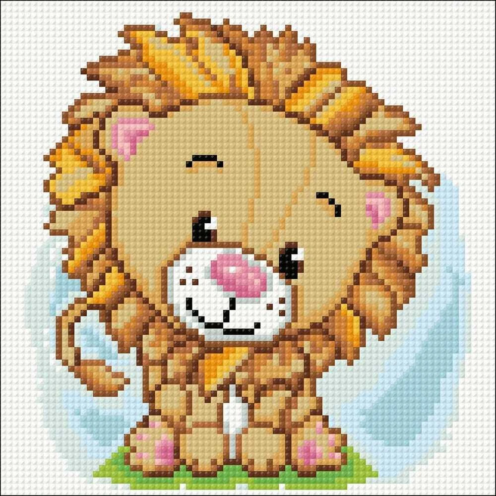 Crafting Spark Leo 20х20 Deimantinio Paveikslo komplektas Cs2709