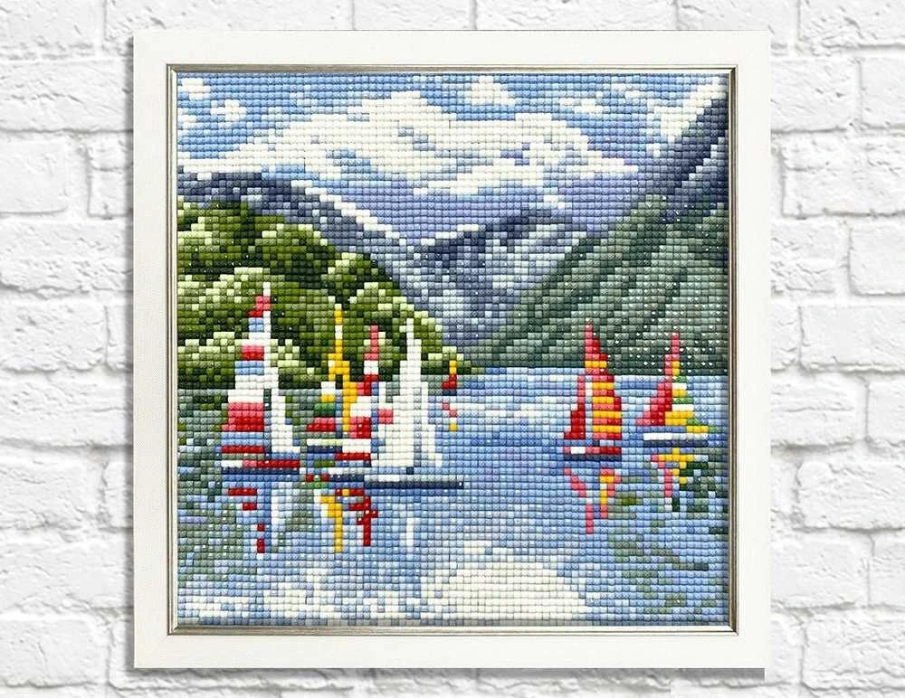 Crafting Spark Sailing Ships 20х20 Deimantinio Paveikslo komplektas Cs2623