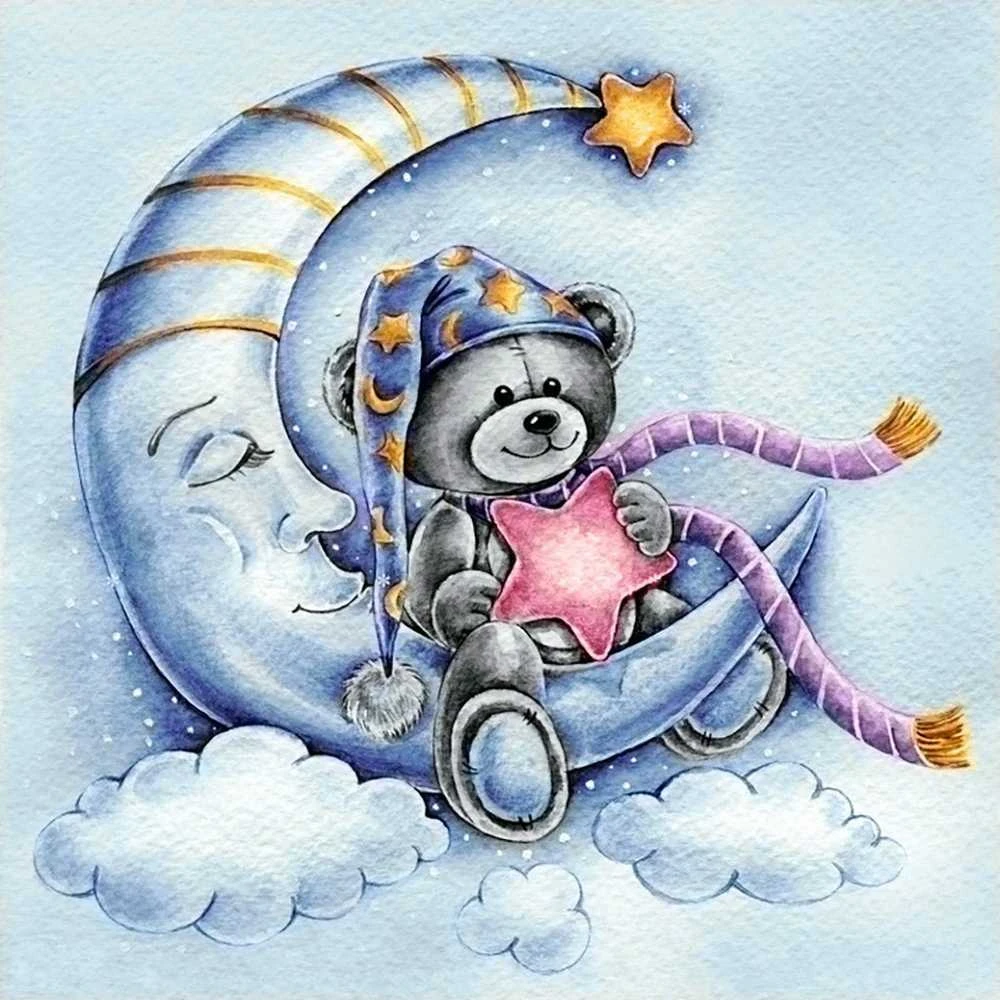 Crafting Spark Sweet Dreams 40х40 Deimantinio Paveikslo komplektas Cs2578