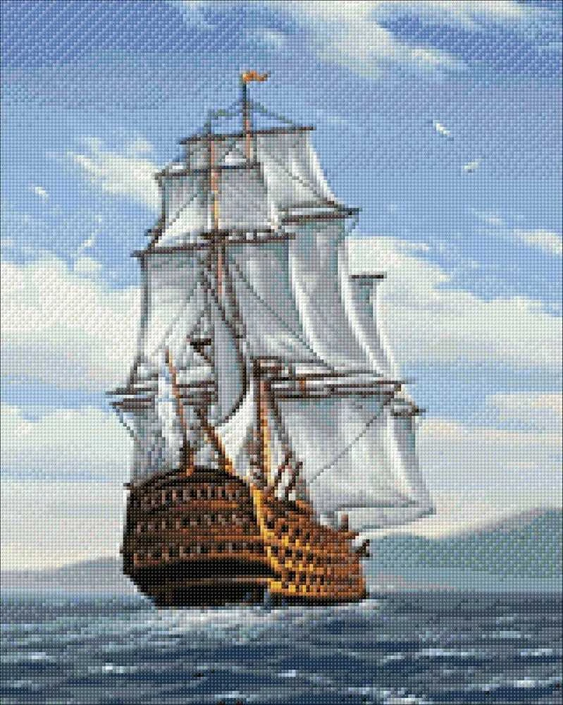 Crafting Spark To the Distant Shores 40х50 Deimantinio Paveikslo komplektas Cs2604