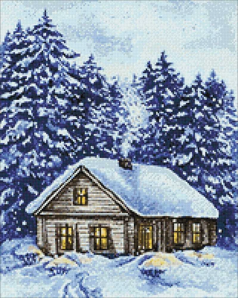 Crafting Spark Winter 40х50 Deimantinio Paveikslo komplektas Cs2581