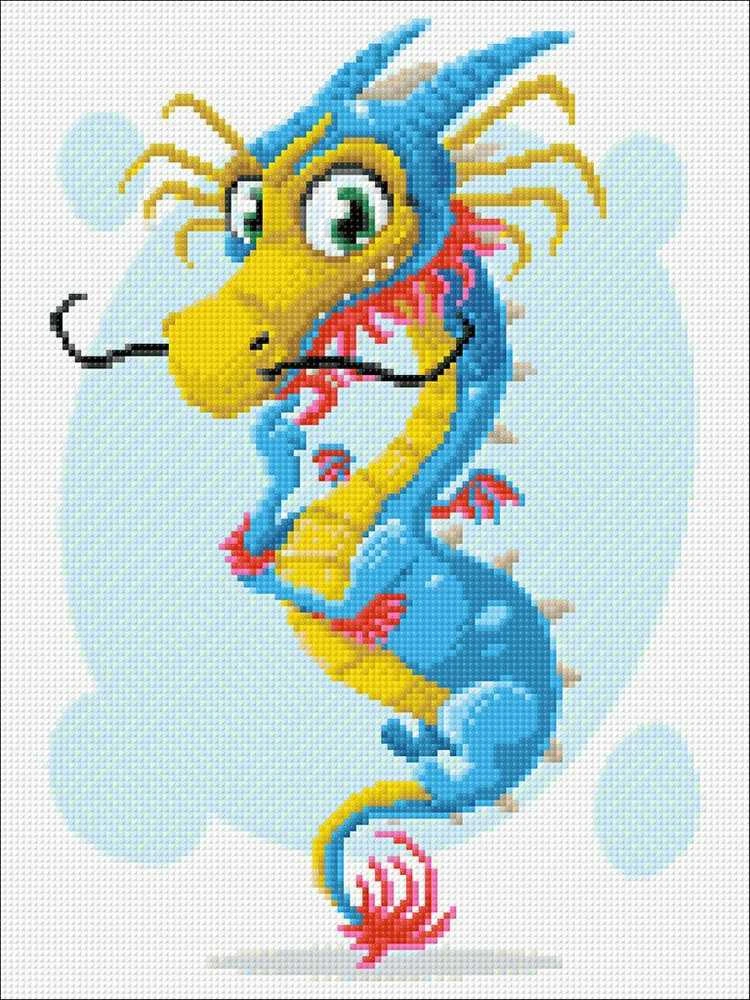 Crafting Spark Wise Dragon Deimantinio Paveikslo komplektas CS2535