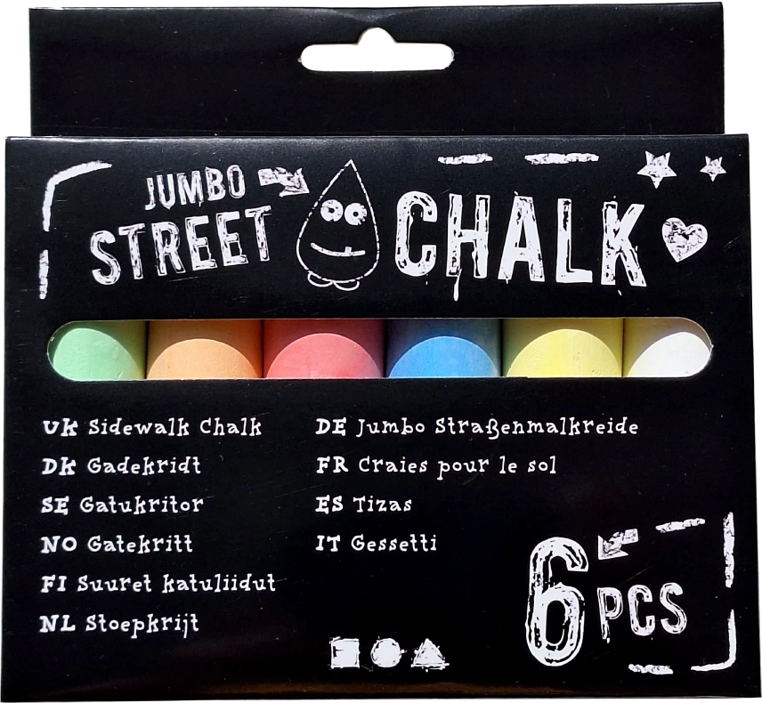 Creativ gatvės kreida
