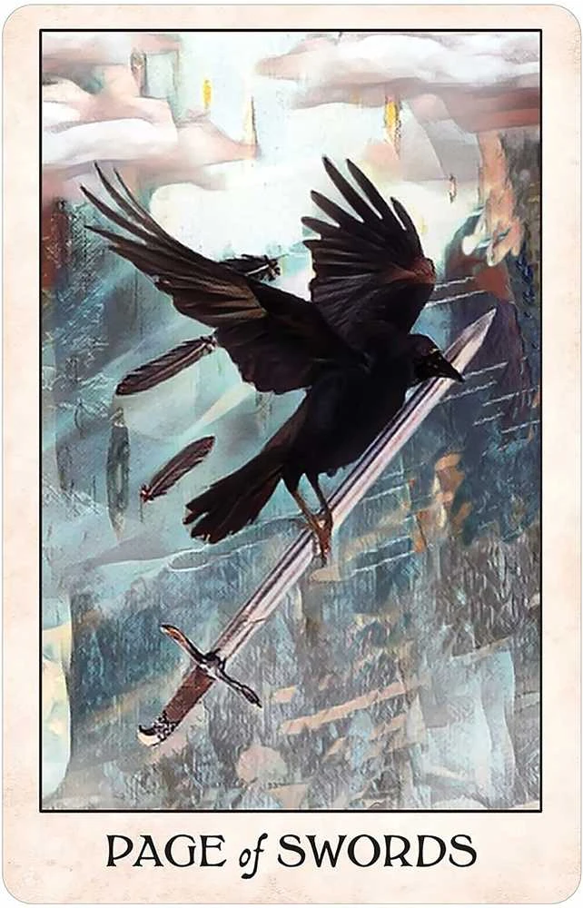 US Games Systems Crow Tarot Kišeninio Dydžio Leidimo Kortos