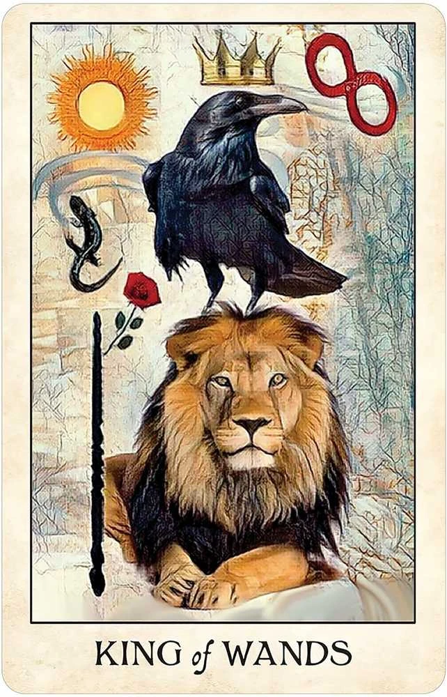 US Games Systems Crow Tarot Kišeninio Dydžio Leidimo Kortos