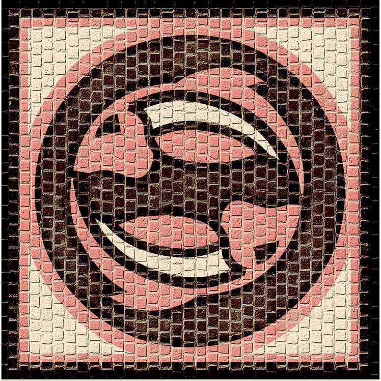 Cuit Domenech Everships CUIT keraminė mozaika Zodiakas Žuvys, 20x20 cm konstravimo rinkinys