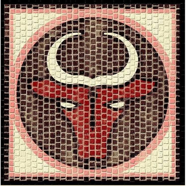 Cuit Domenech Everships CUIT keraminė mozaika Zodiakas Jautis 20x20 cm – konstravimo rinkinys