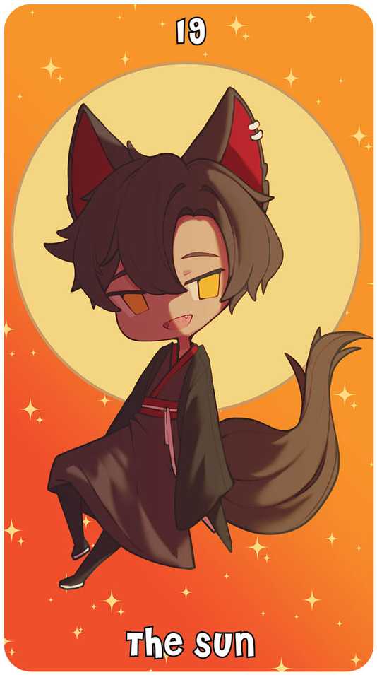 KNYGA Taro kortos Cute Chibi Rock Point Press