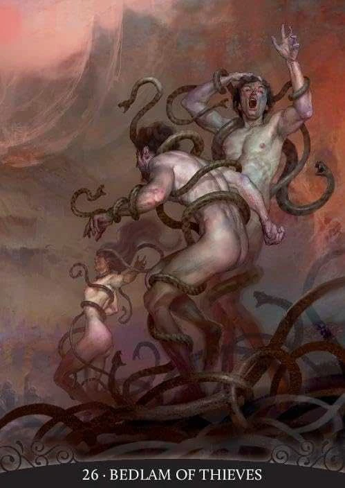 Lo Scarabeo Dante's Inferno Oracle Kortos