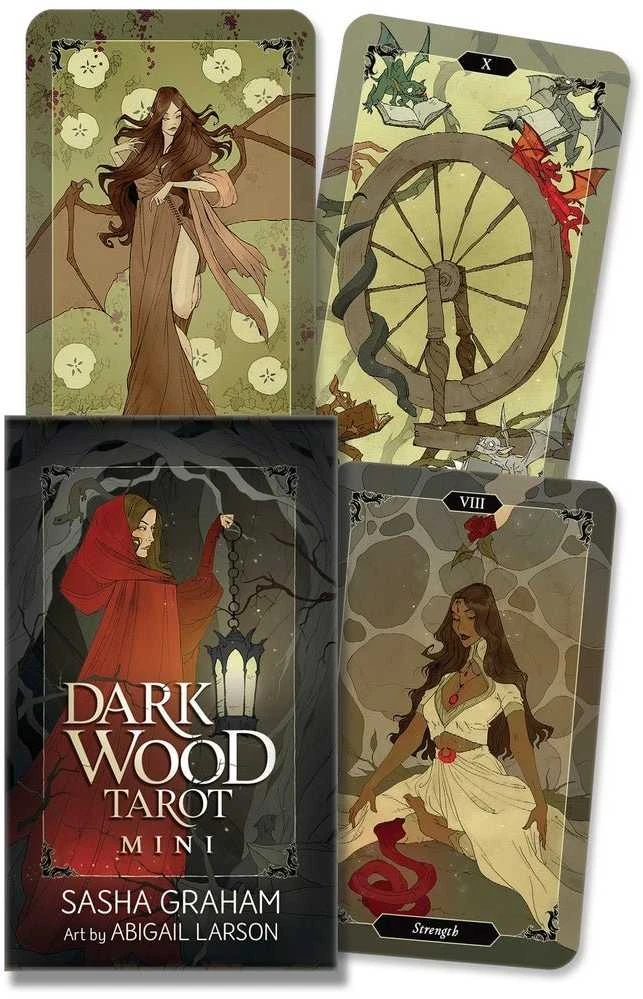 Llewellyn Dark Wood Tarot Mini Kortos