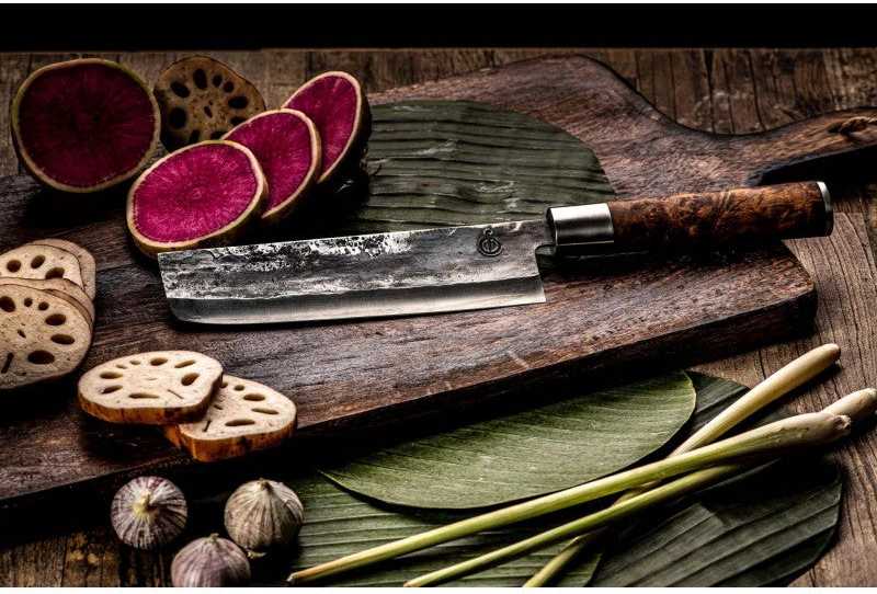 Japoniško plieno peilis STYLE DE VIE, VG10 Forged, Vegetable, 17,5 cm (smulkinimo)