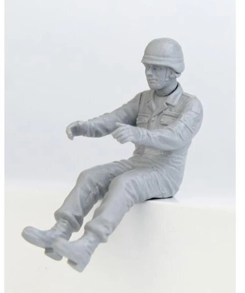 Das Werk Bundeswehr technikos įgulos figūrėlės, 4 vnt., 2 in 1, 1/35, 35043