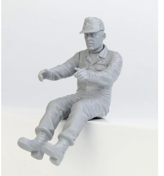 Das Werk Bundeswehr technikos įgulos figūrėlės, 4 vnt., 2 in 1, 1/35, 35043