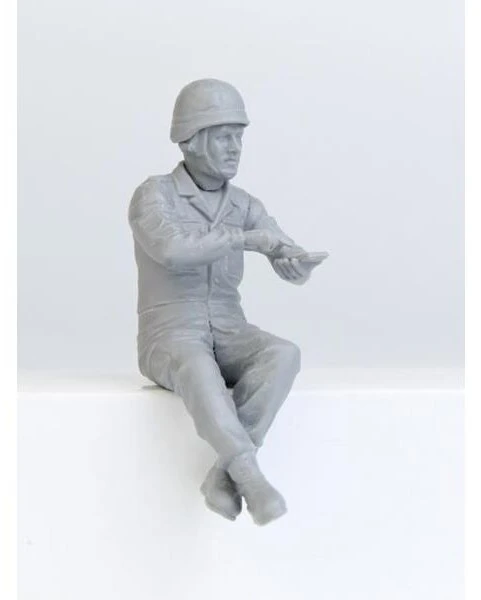 Das Werk Bundeswehr technikos įgulos figūrėlės, 4 vnt., 2 in 1, 1/35, 35043