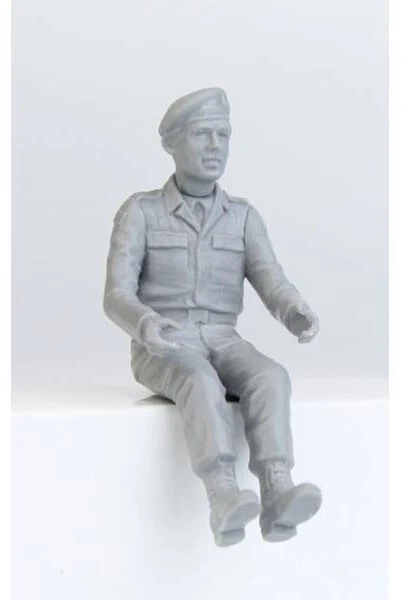Das Werk Bundeswehr technikos įgulos figūrėlės, 4 vnt., 2 in 1, 1/35, 35043