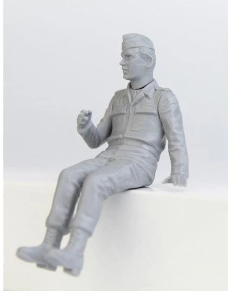 Das Werk Bundeswehr technikos įgulos figūrėlės, 4 vnt., 2 in 1, 1/35, 35043