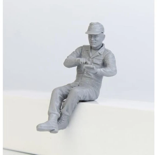 Das Werk Bundeswehr technikos įgulos figūrėlės, 4 vnt., 2 in 1, 1/35, 35043