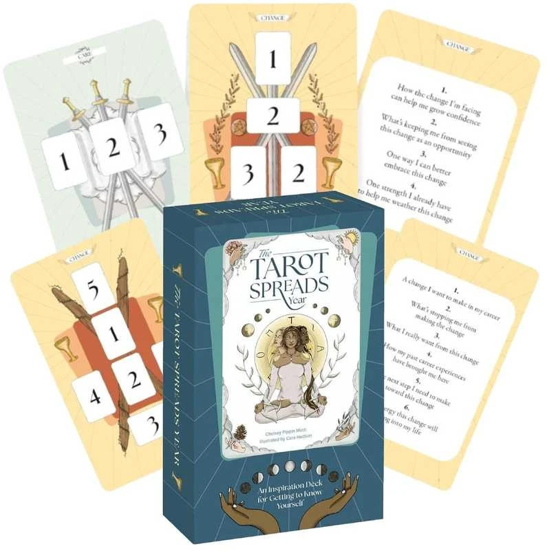 David Ampamp Charles Taro Kortos The Tarot Spreads Year įkvėpimo David & Charles