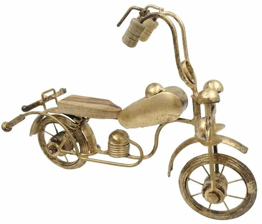 Mirtop Retro klasikinio motociklo metalinis modelis – antikinė bronza – dovana