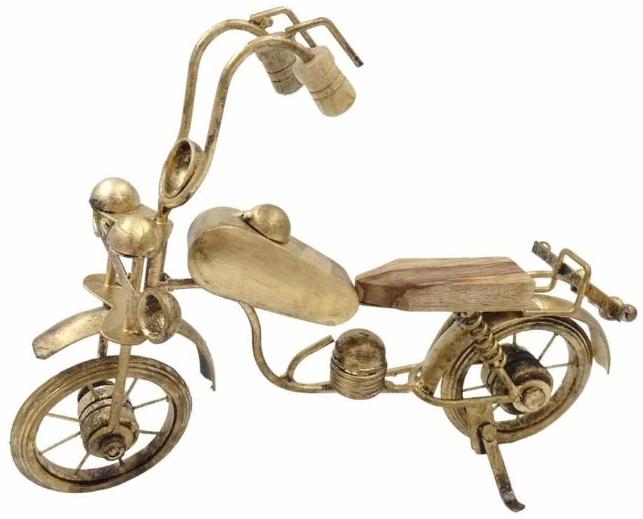 Mirtop Retro klasikinio motociklo metalinis modelis – antikinė bronza – dovana