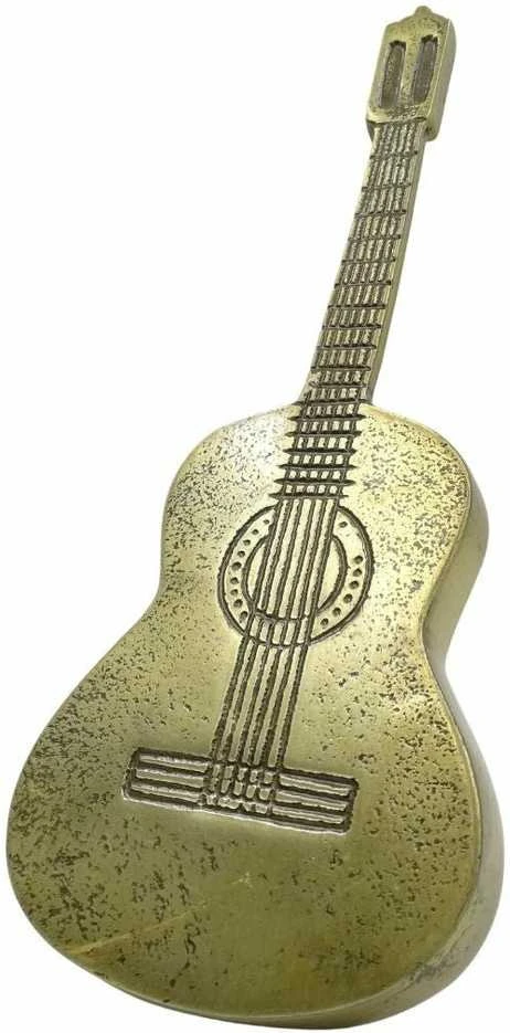 Mirtop Metalinė klasikinės gitaros figūrėlė – auksinė dovana gitaristui