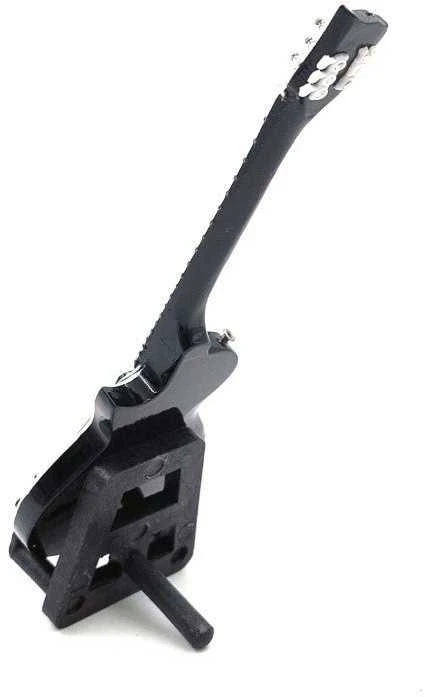 Indominiguitars Mini gitara 15 cm – rankų darbo mahagonis, James Hetfield stilius