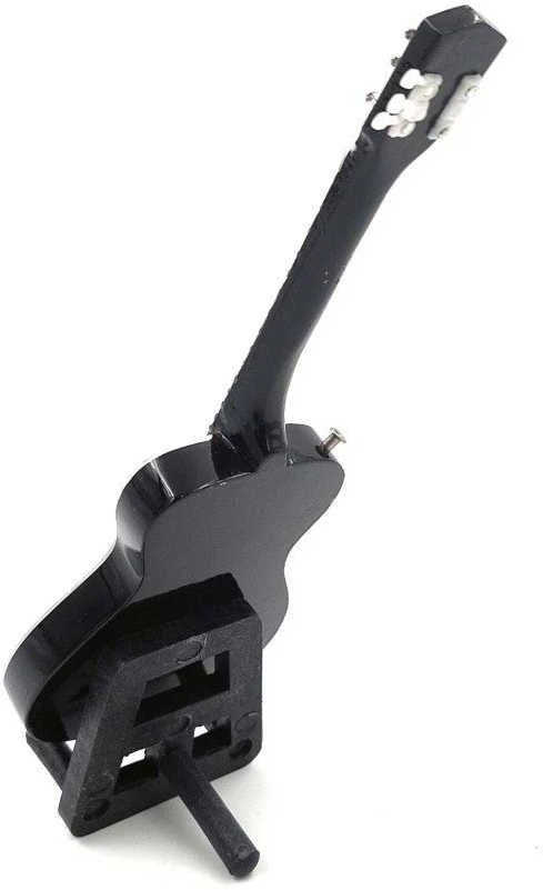 Indominiguitars Kolekcinė mini klasikinė gitara 15 cm, raudonmedžio, flamenko stiliaus