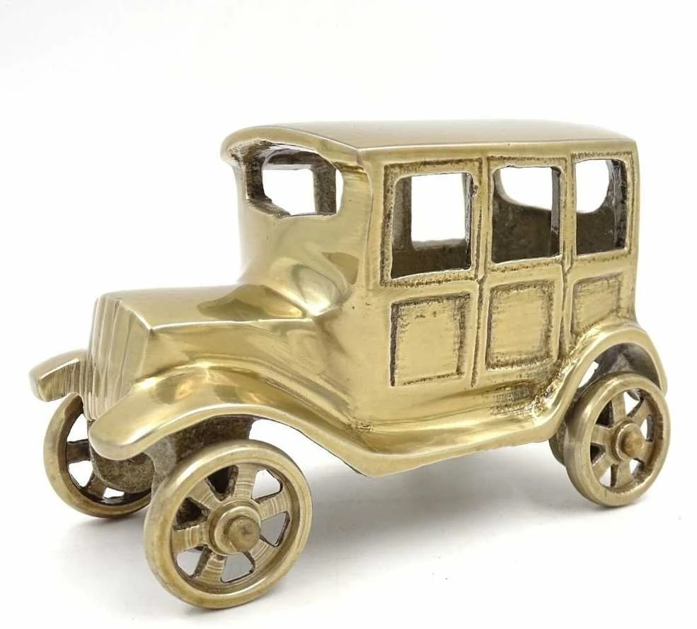 Mirtop Retro metalinis automobilio modelis Dixi stiliaus, antikinis žalvaris