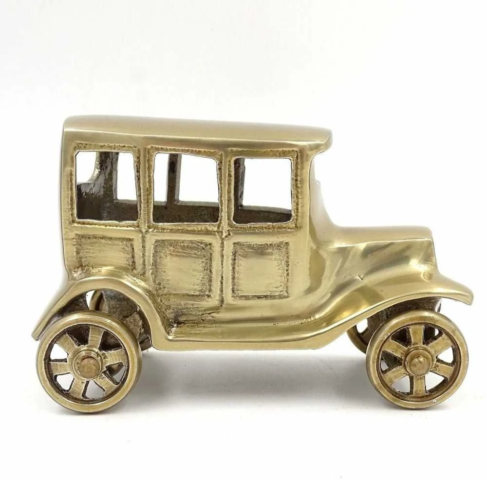 Mirtop Retro metalinis automobilio modelis Dixi stiliaus, antikinis žalvaris