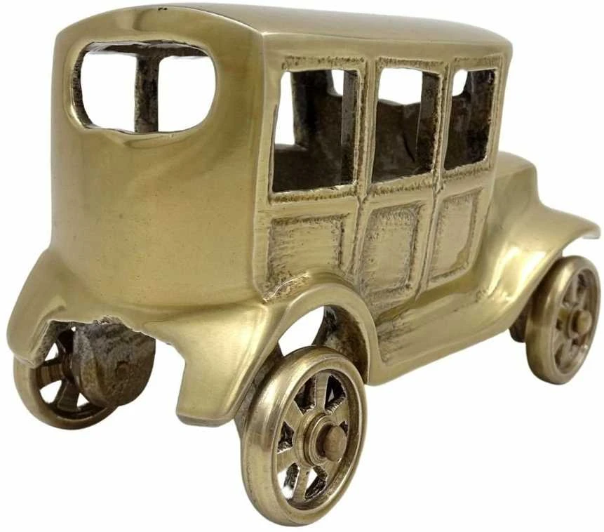 Mirtop Retro metalinis automobilio modelis Dixi stiliaus, antikinis žalvaris