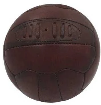 Mirtop Kolekcinis retro natūralios odos futbolo kamuolys – puiki dovana